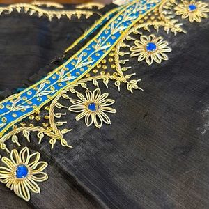 This is gently used silk scarf